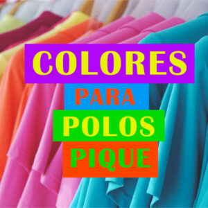 Colores de Polo Pique Camiseros
